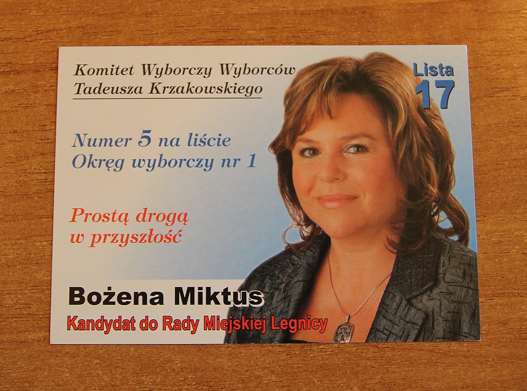 Kampania wyborcza 2006 r. na ulotkach