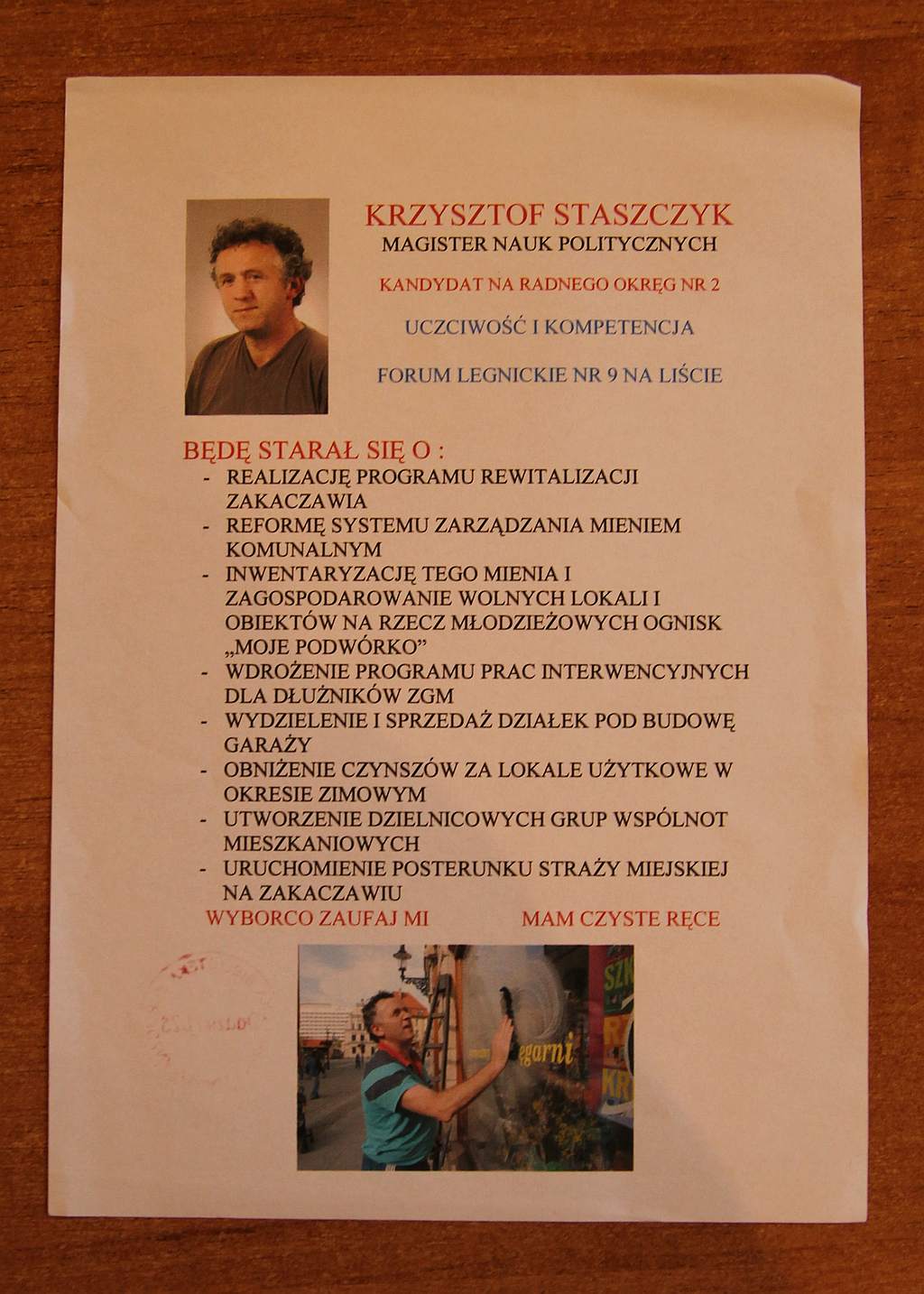 Kampania wyborcza 2006 r. na ulotkach