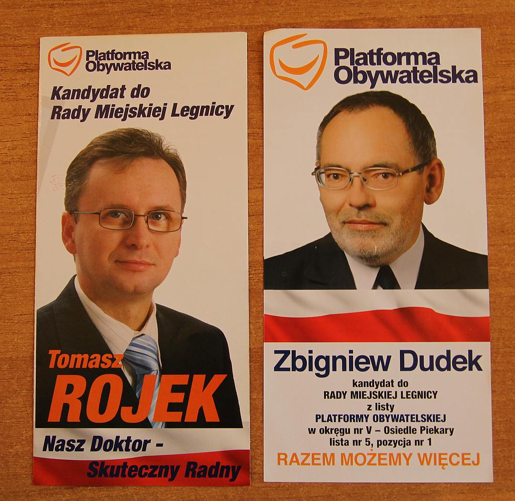 Kampania wyborcza 2006 r. na ulotkach