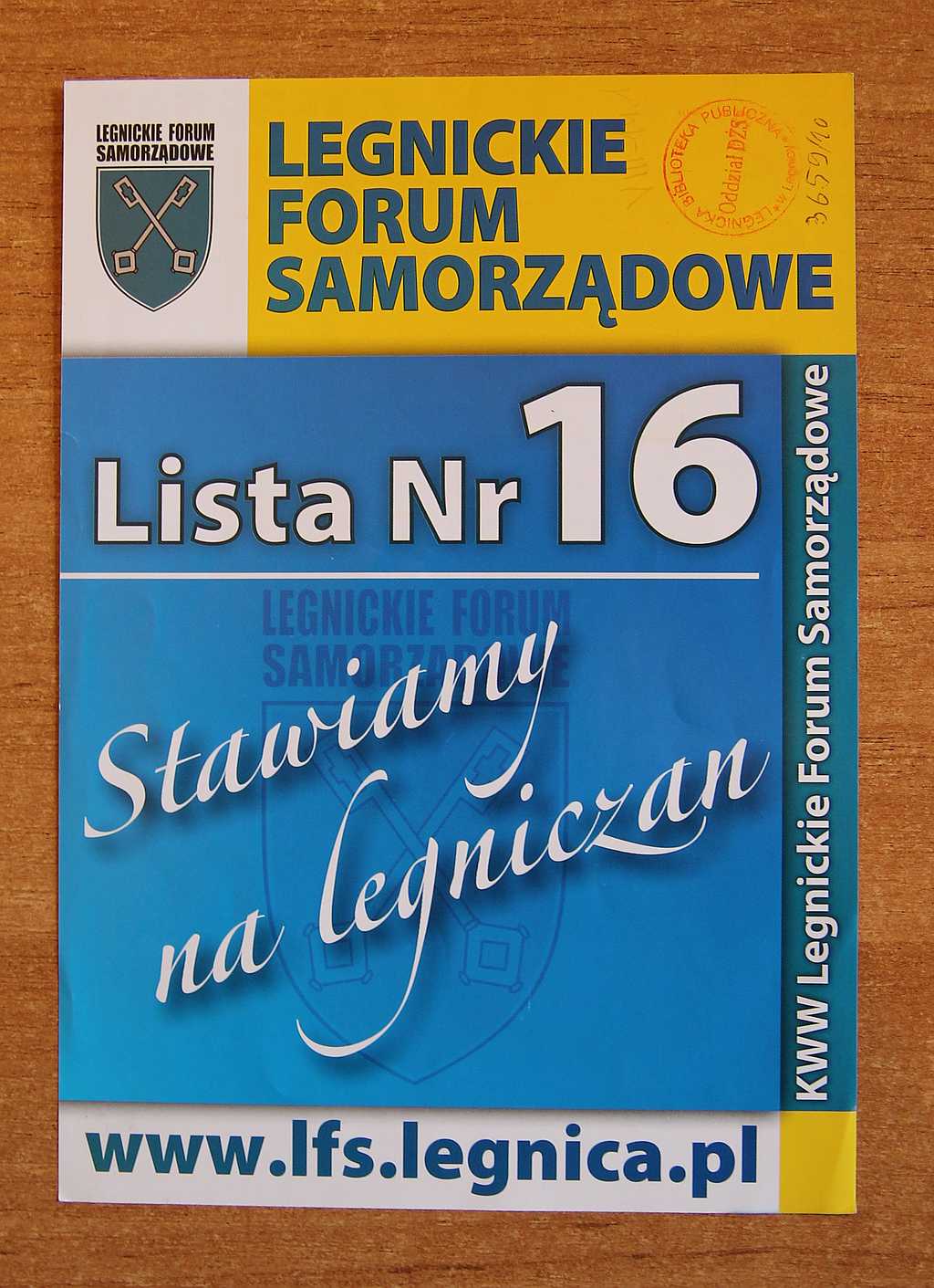 Kampania wyborcza 2010 r. na ulotkach