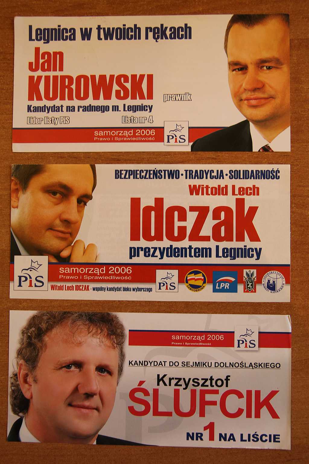 Kampania wyborcza 2006 r. na ulotkach