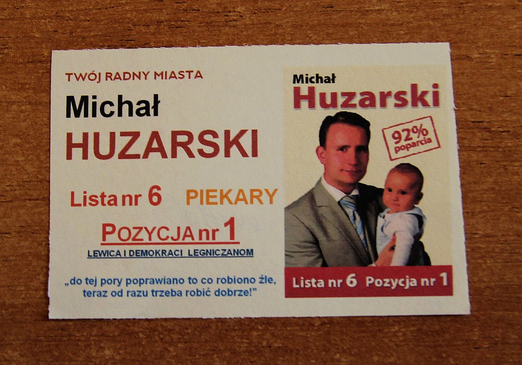 Kampania wyborcza 2006 r. na ulotkach