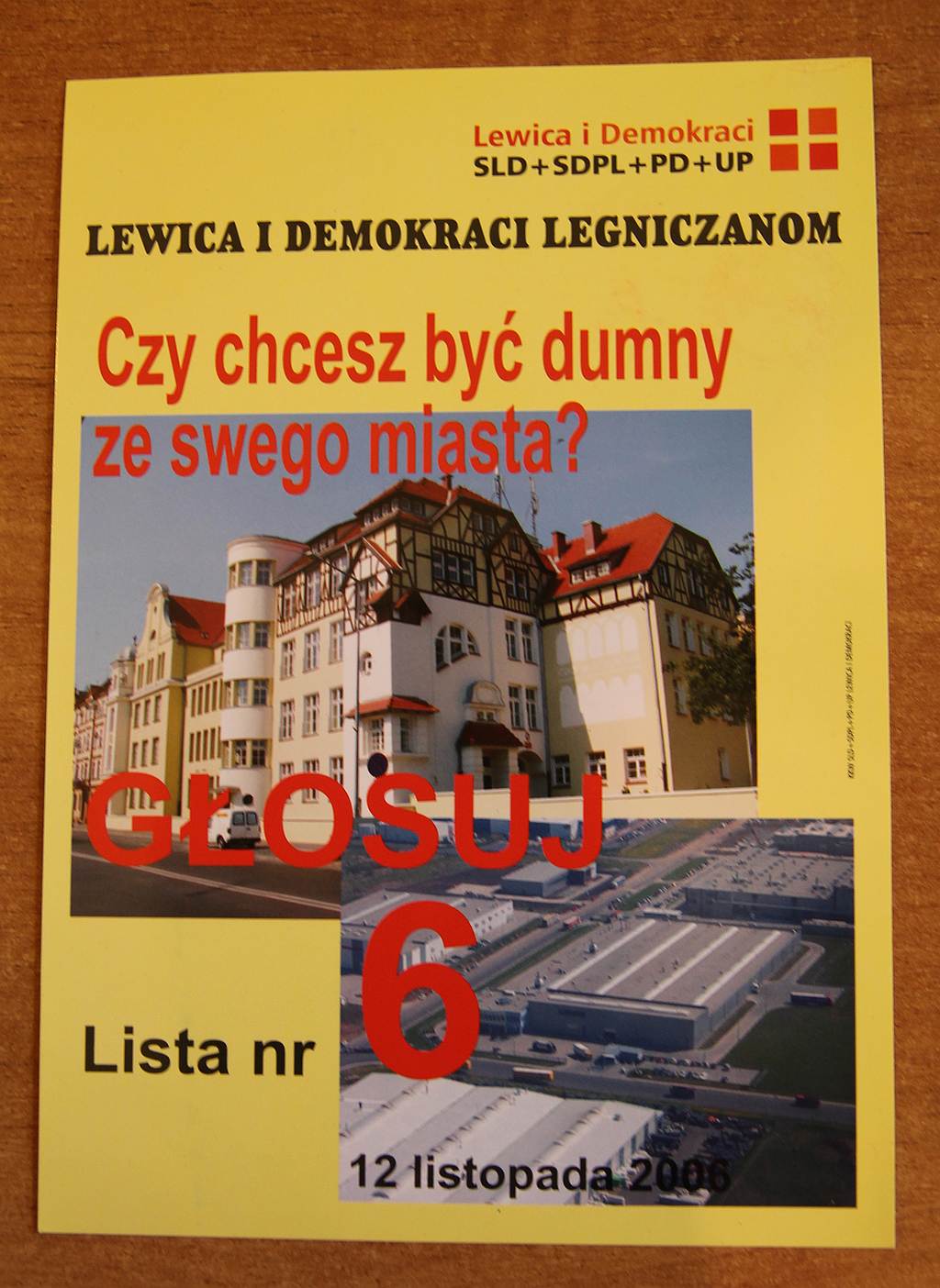 Kampania wyborcza 2006 r. na ulotkach