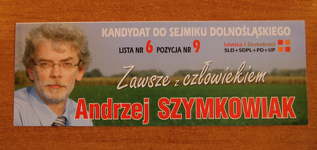 Kampania wyborcza 2006 r. na ulotkach