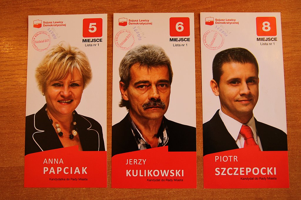 Kampania wyborcza 2010 r. na ulotkach