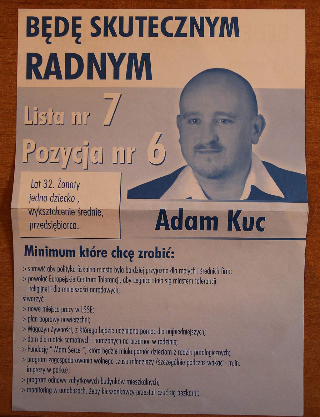 Kampania wyborcza 2006 r. na ulotkach