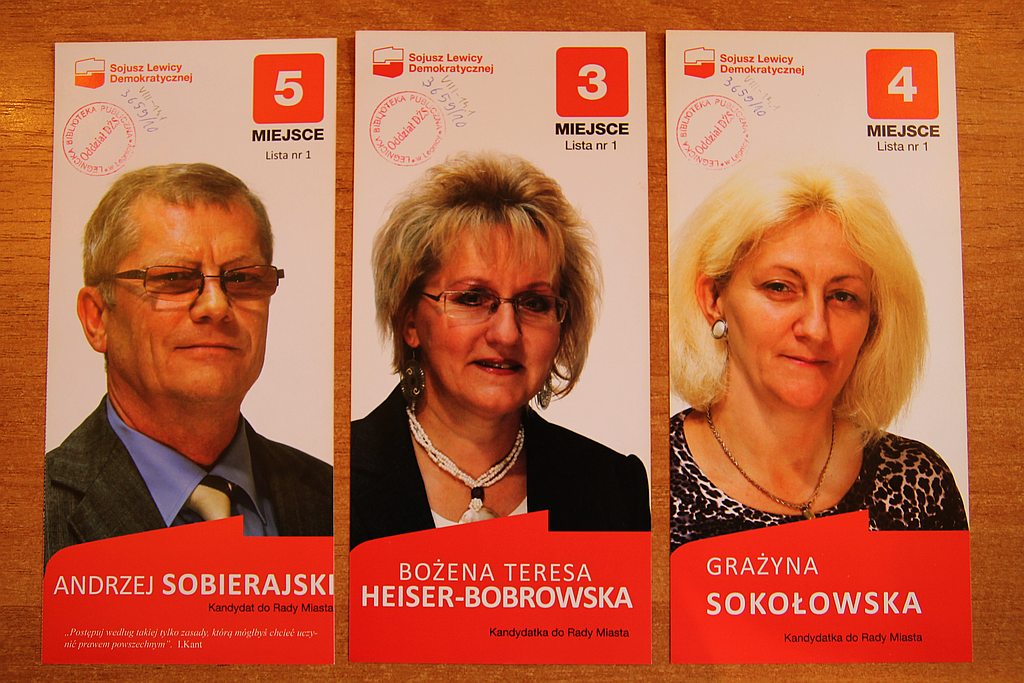 Kampania wyborcza 2010 r. na ulotkach