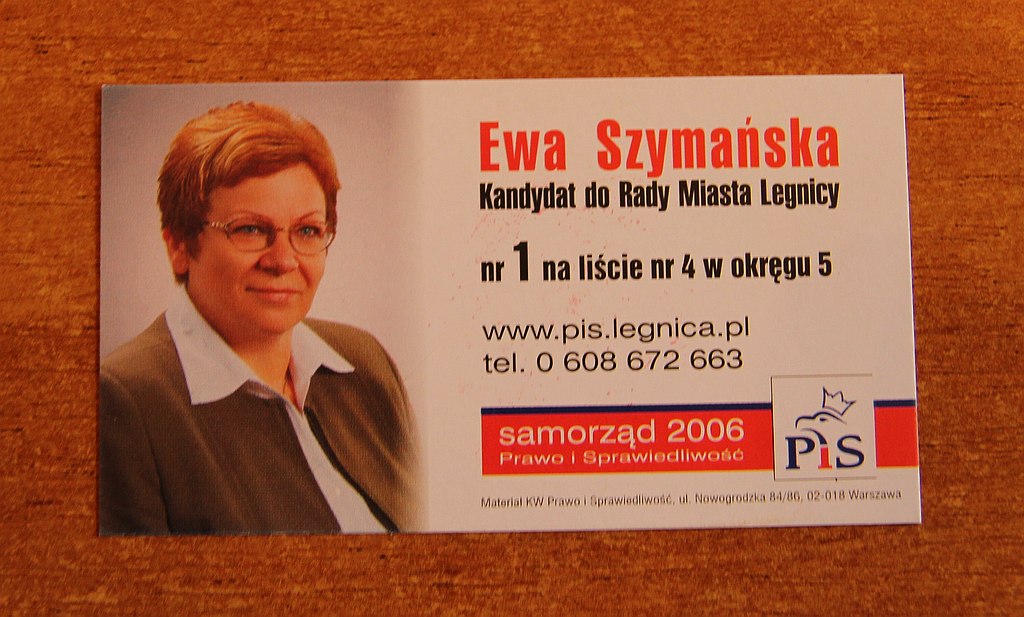 Kampania wyborcza 2006 r. na ulotkach