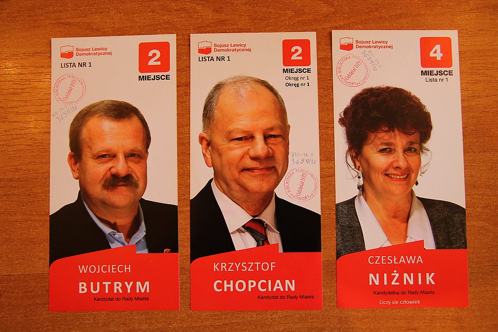 Kampania wyborcza 2010 r. na ulotkach