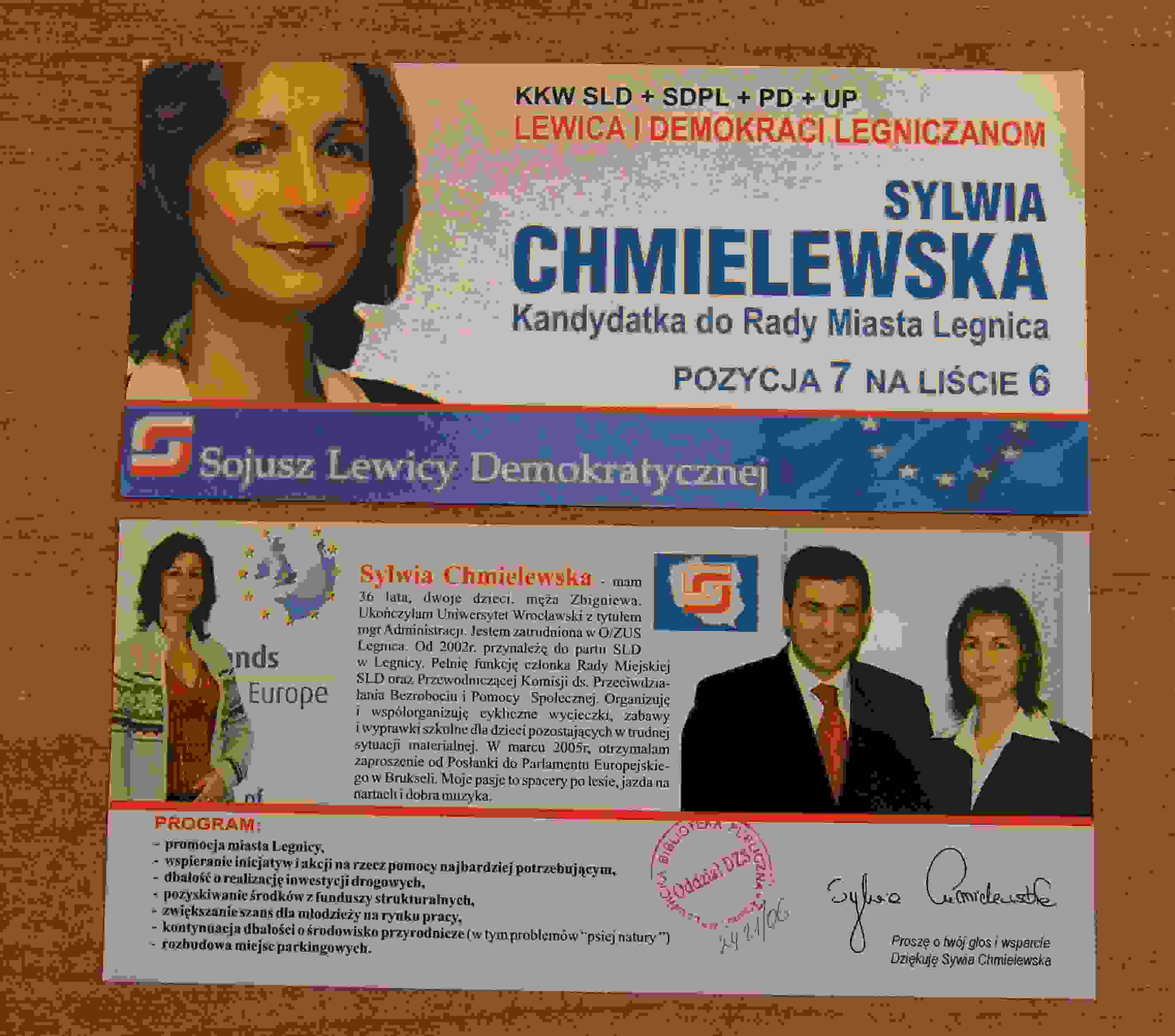 Kampania wyborcza 2006 r. na ulotkach