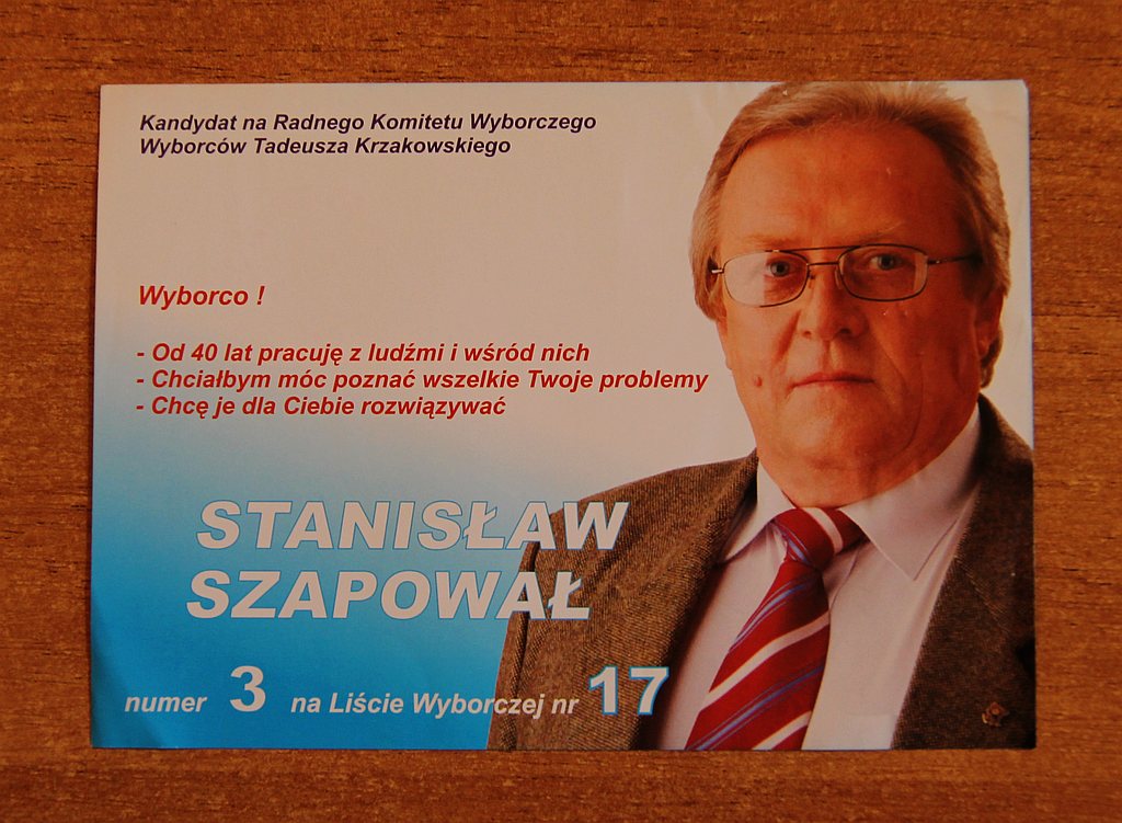 Kampania wyborcza 2006 r. na ulotkach