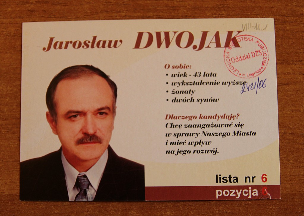 Kampania wyborcza 2006 r. na ulotkach