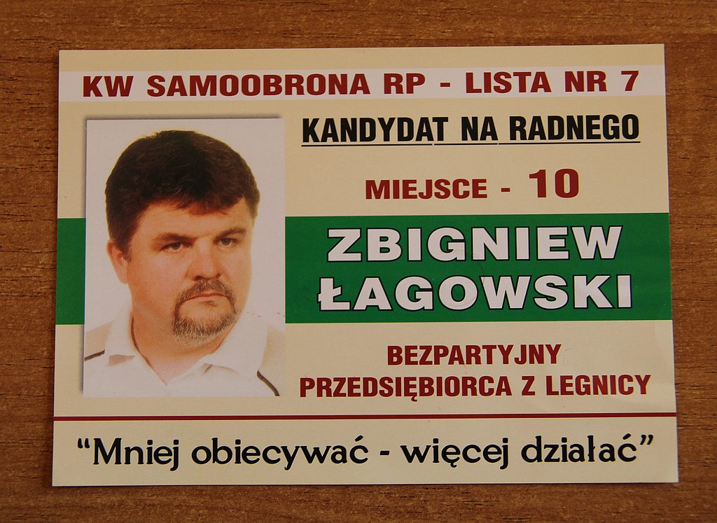 Kampania wyborcza 2006 r. na ulotkach