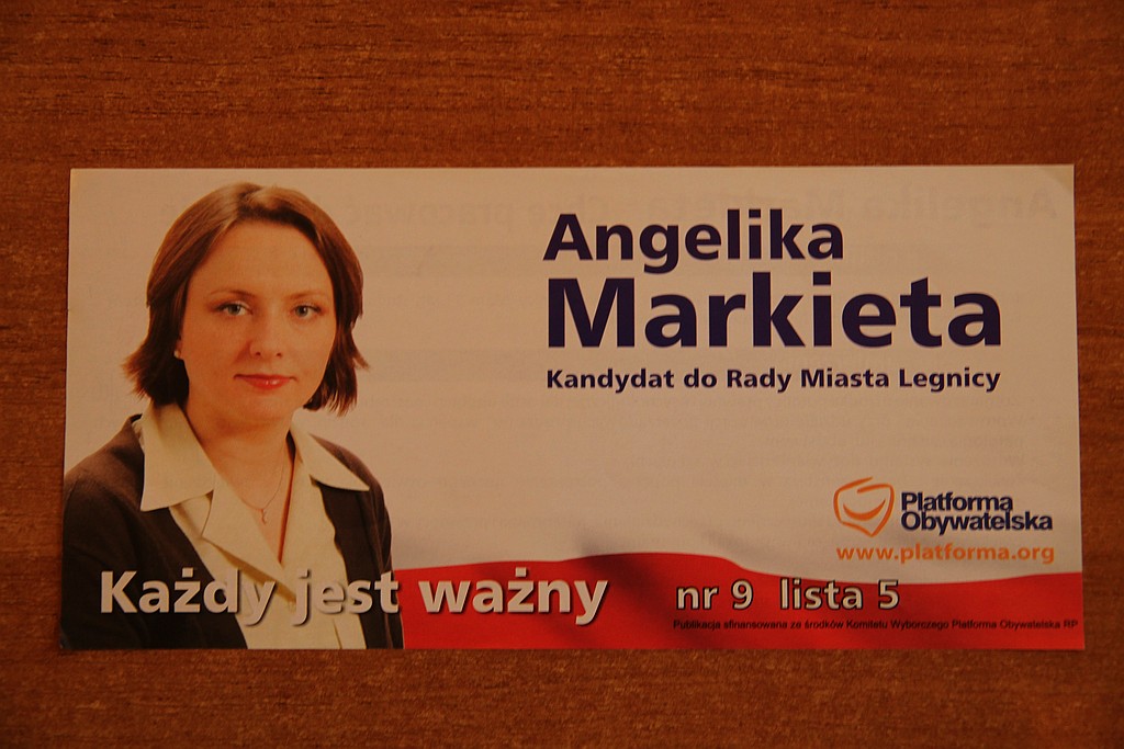 Kampania wyborcza 2006 r. na ulotkach