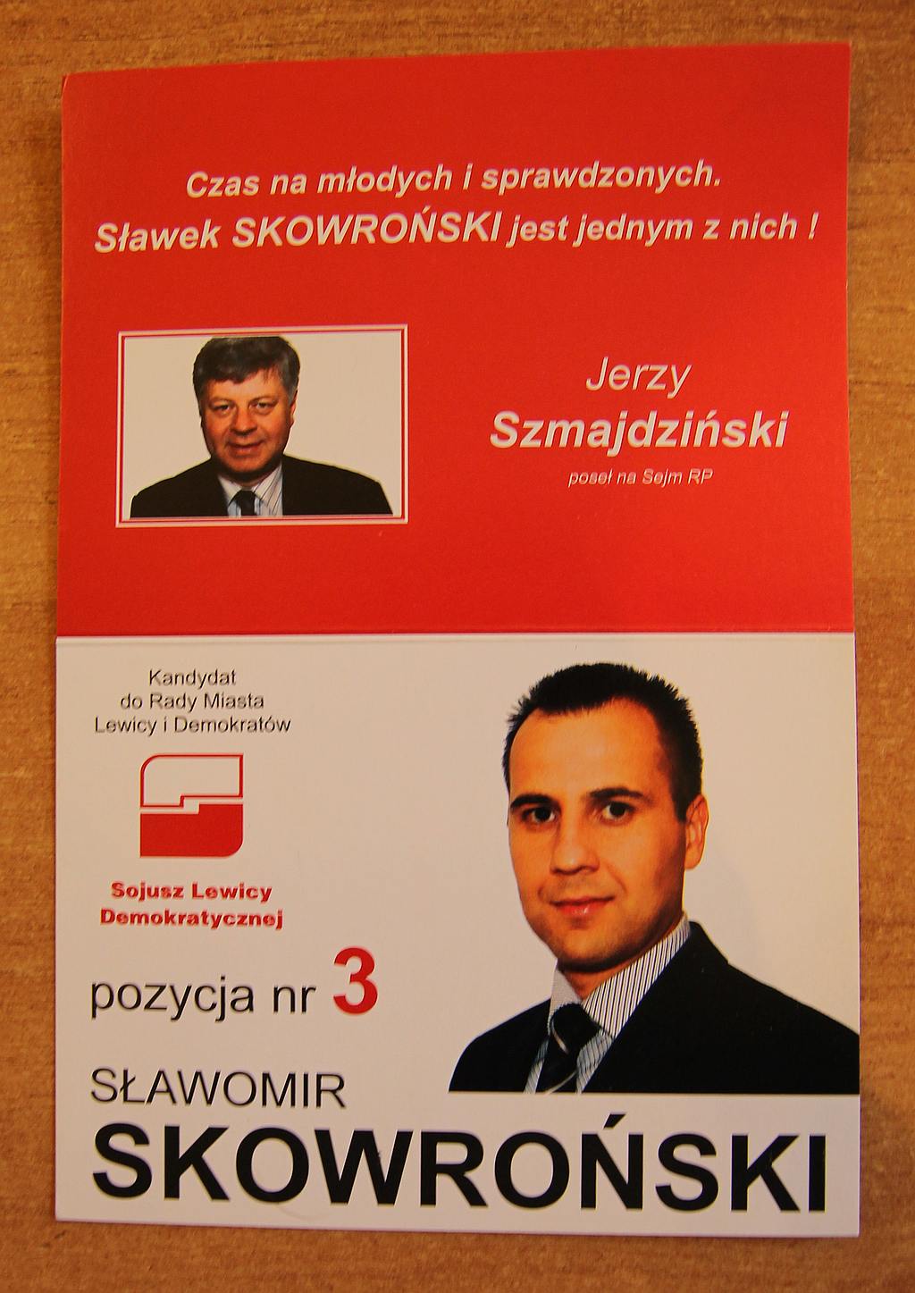 Kampania wyborcza 2006 r. na ulotkach