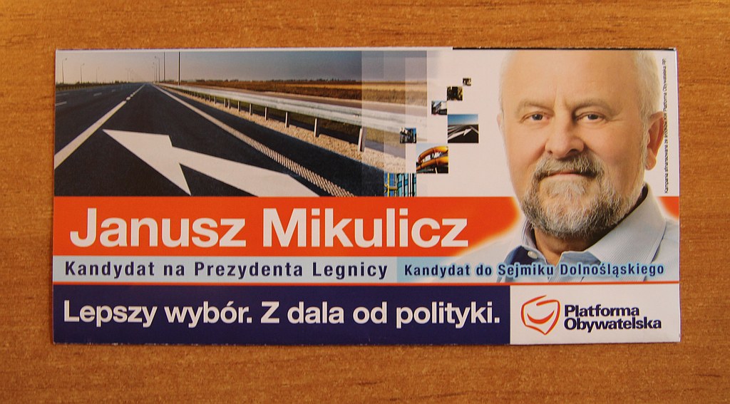 Kampania wyborcza 2010 r. na ulotkach