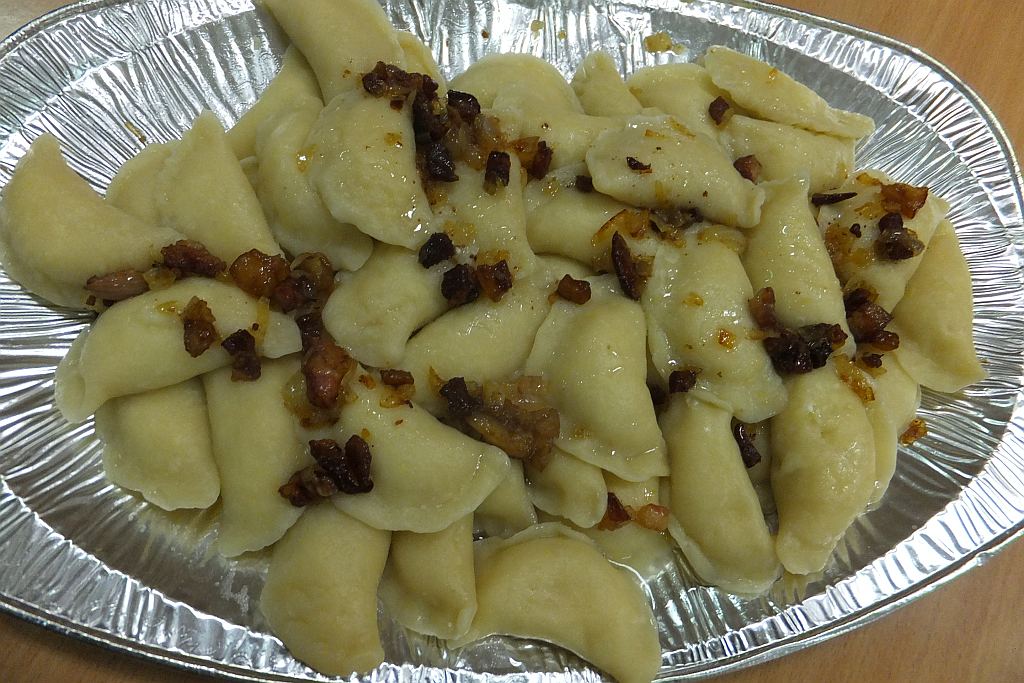 W Wągrodnie w gminie Ruja uczyli się jak robić pierogi