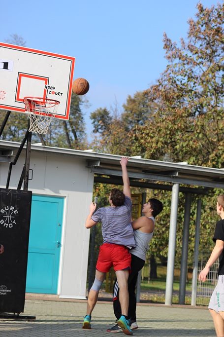 Placki Basket Show w parku