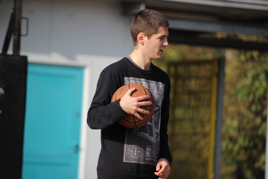 Placki Basket Show w parku