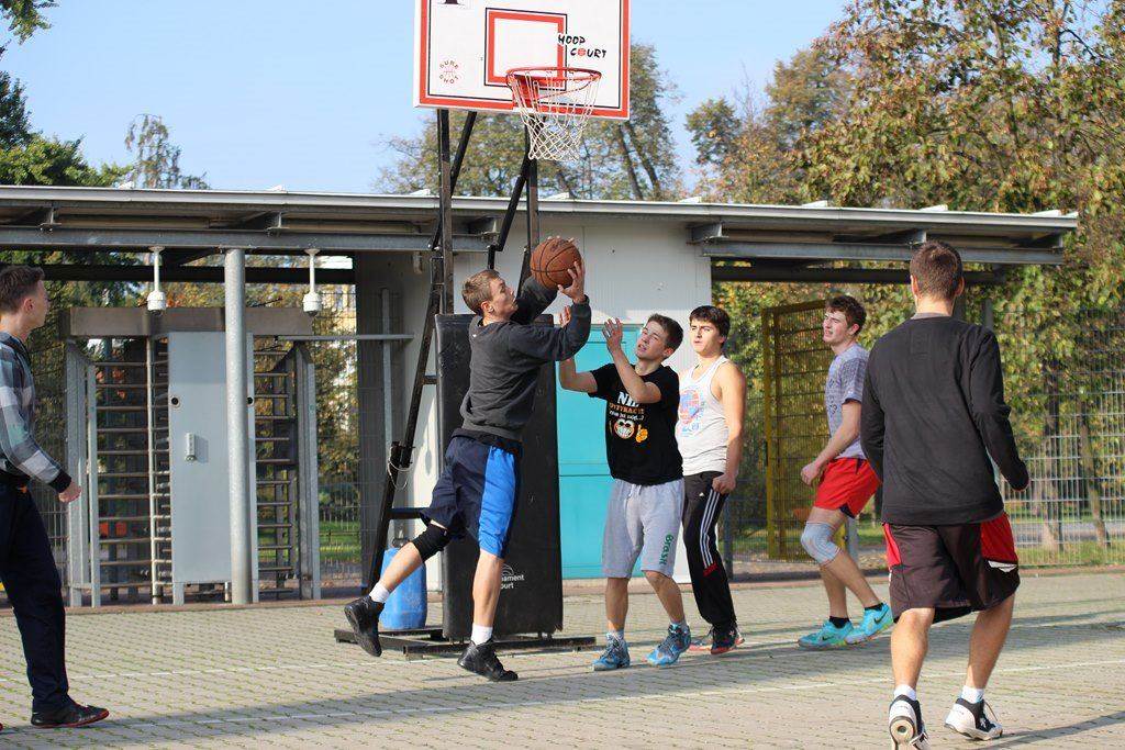 Placki Basket Show w parku
