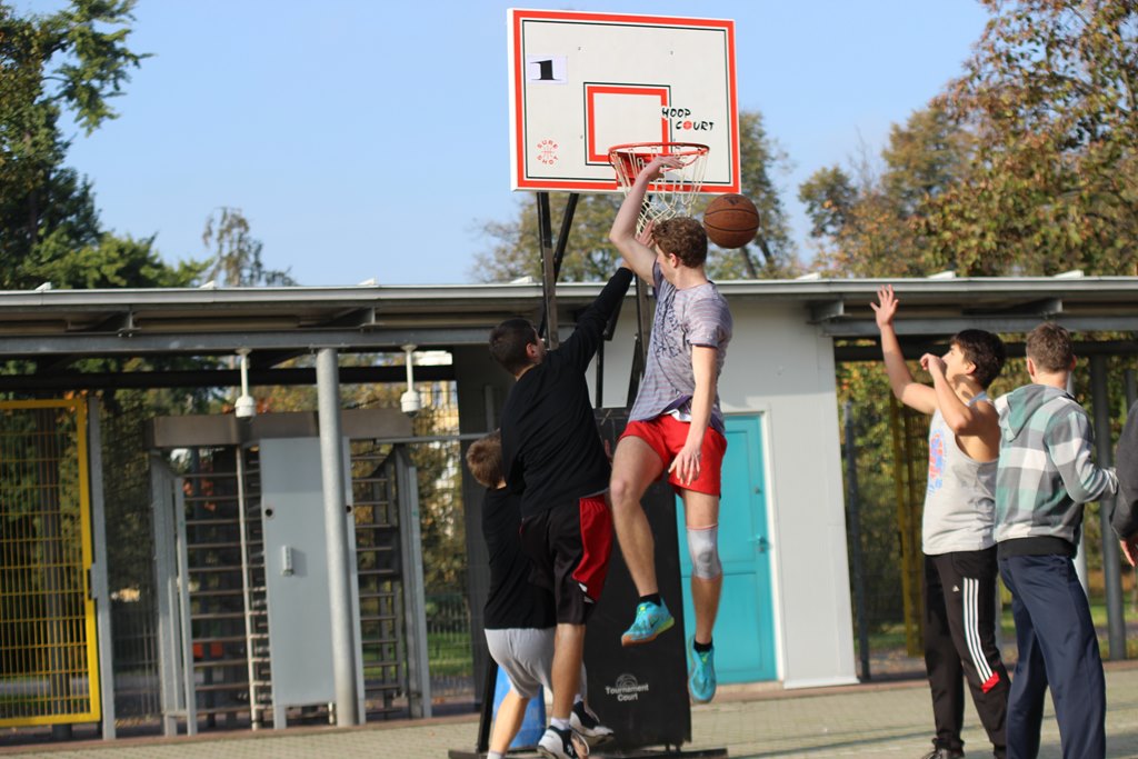 Placki Basket Show w parku