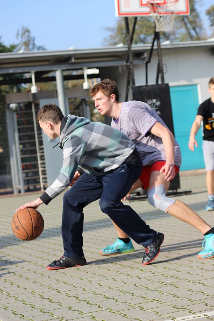 Placki Basket Show w parku