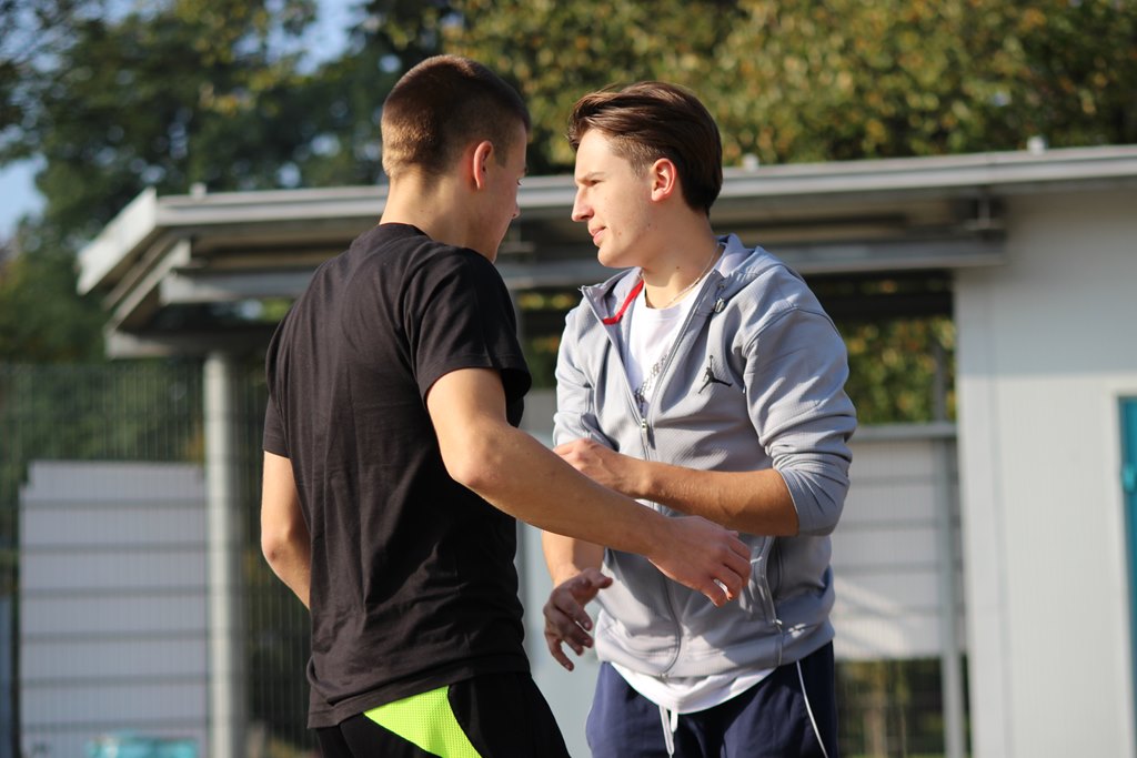 Placki Basket Show w parku
