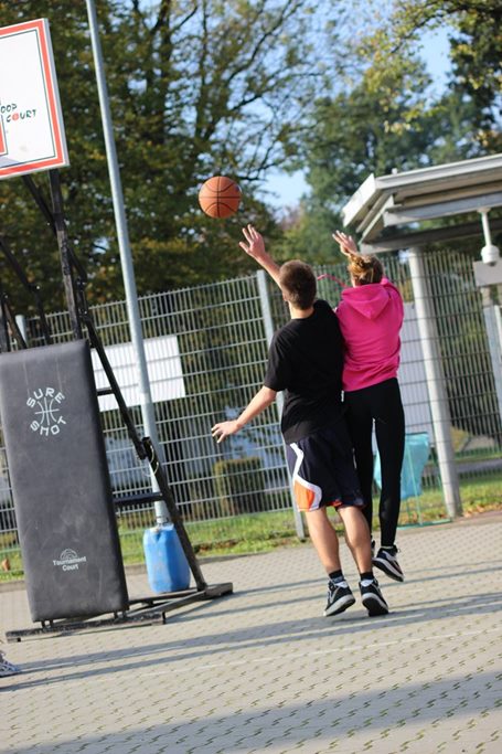Placki Basket Show w parku