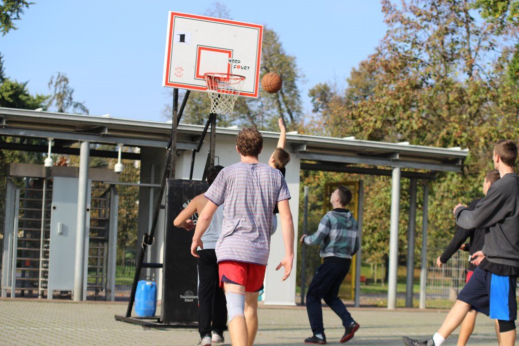 Placki Basket Show w parku