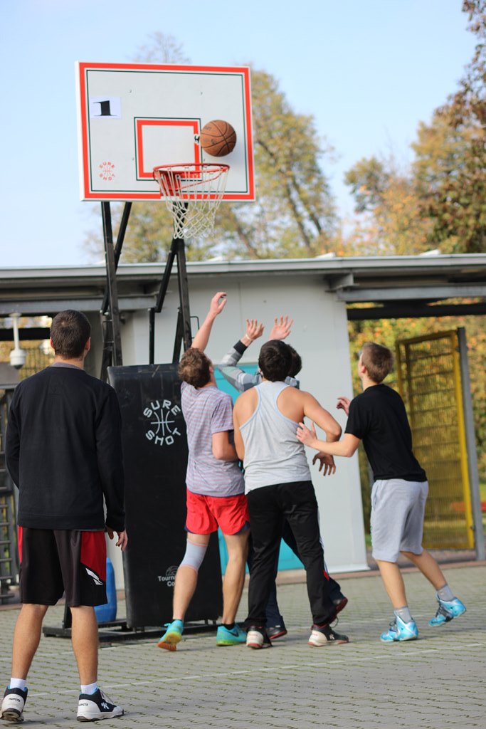 Placki Basket Show w parku