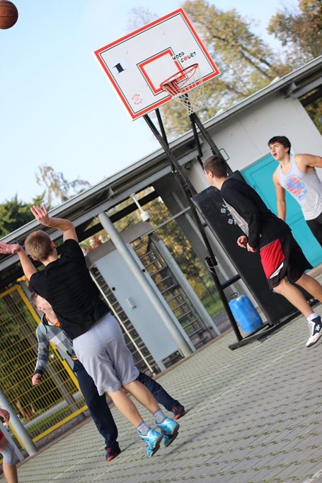 Placki Basket Show w parku