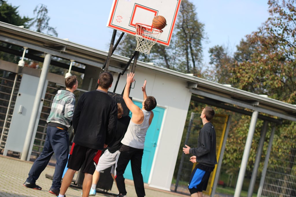 Placki Basket Show w parku