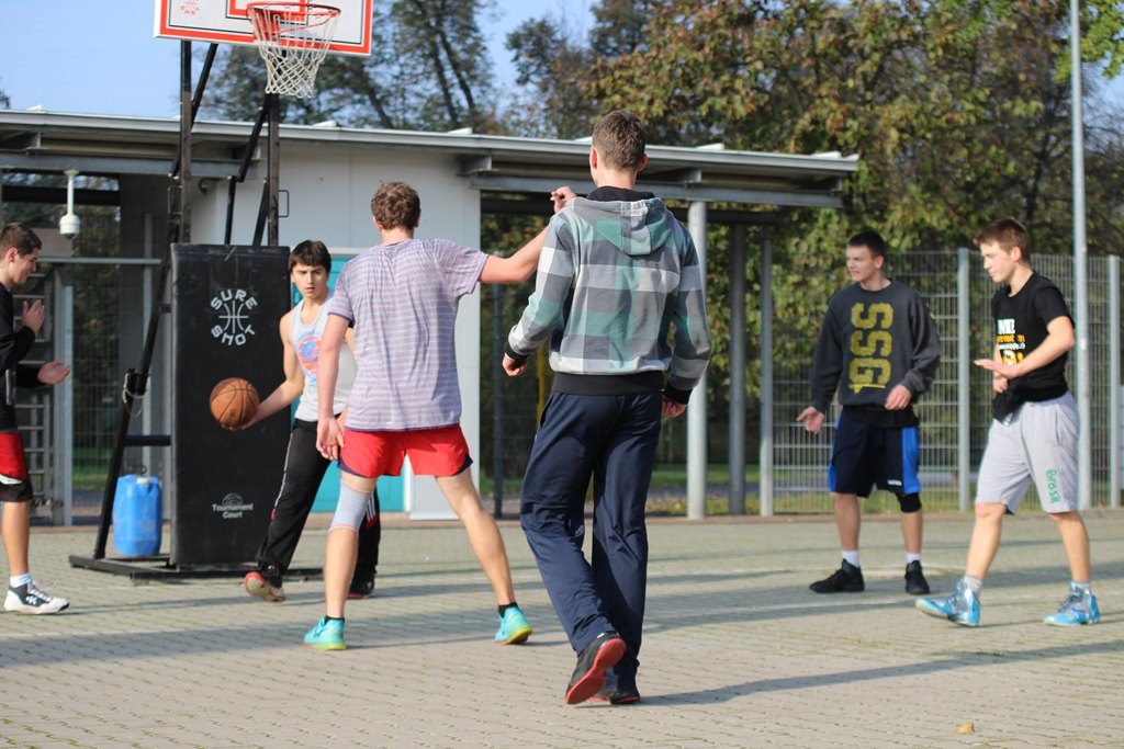 Placki Basket Show w parku