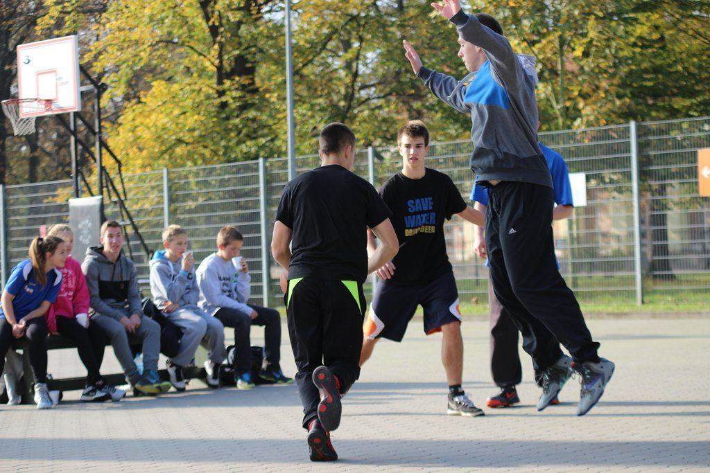 Placki Basket Show w parku