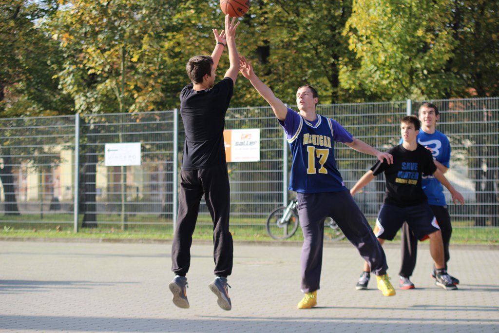 Placki Basket Show w parku