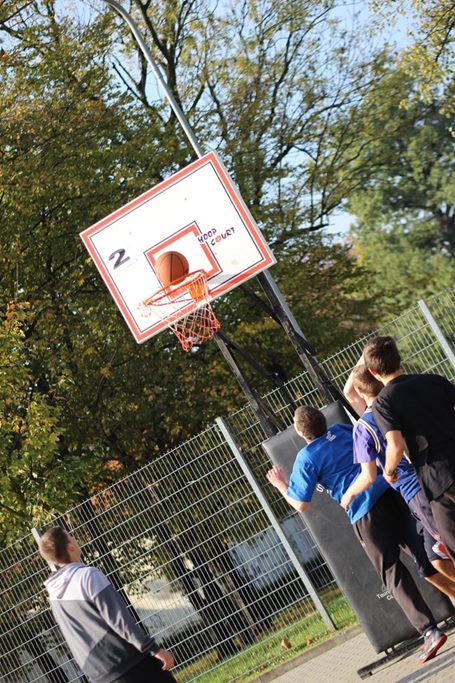 Placki Basket Show w parku