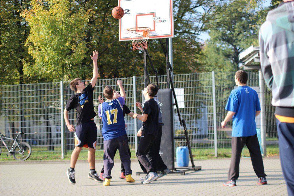 Placki Basket Show w parku