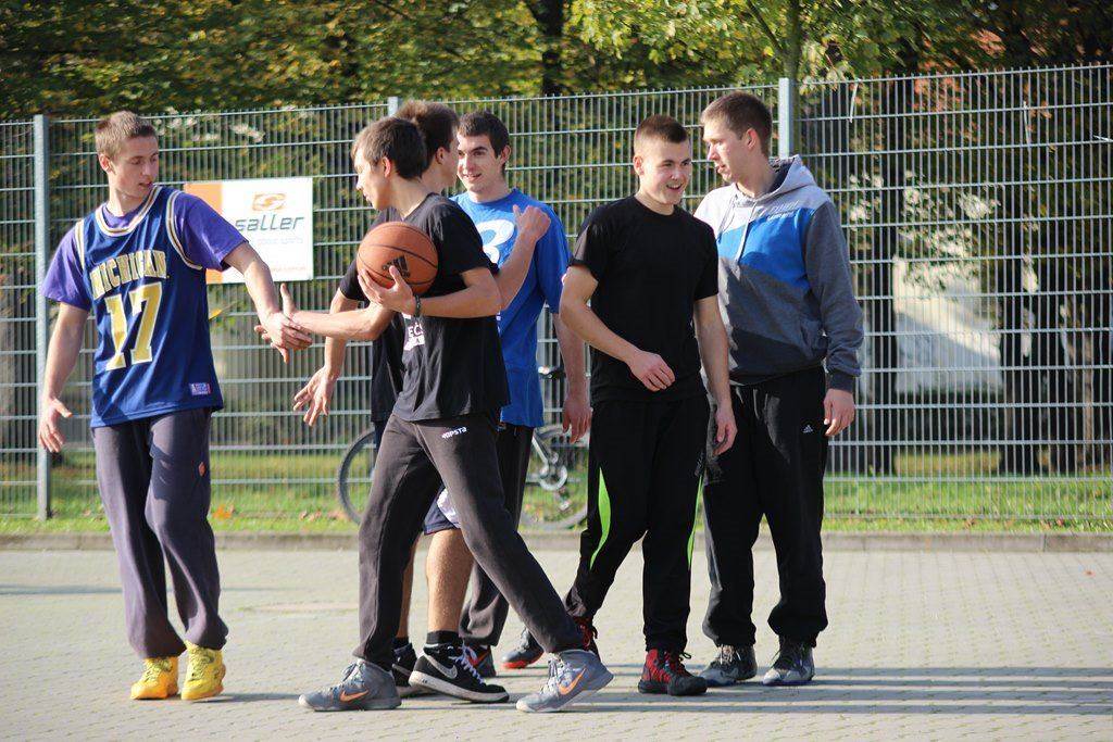 Placki Basket Show w parku