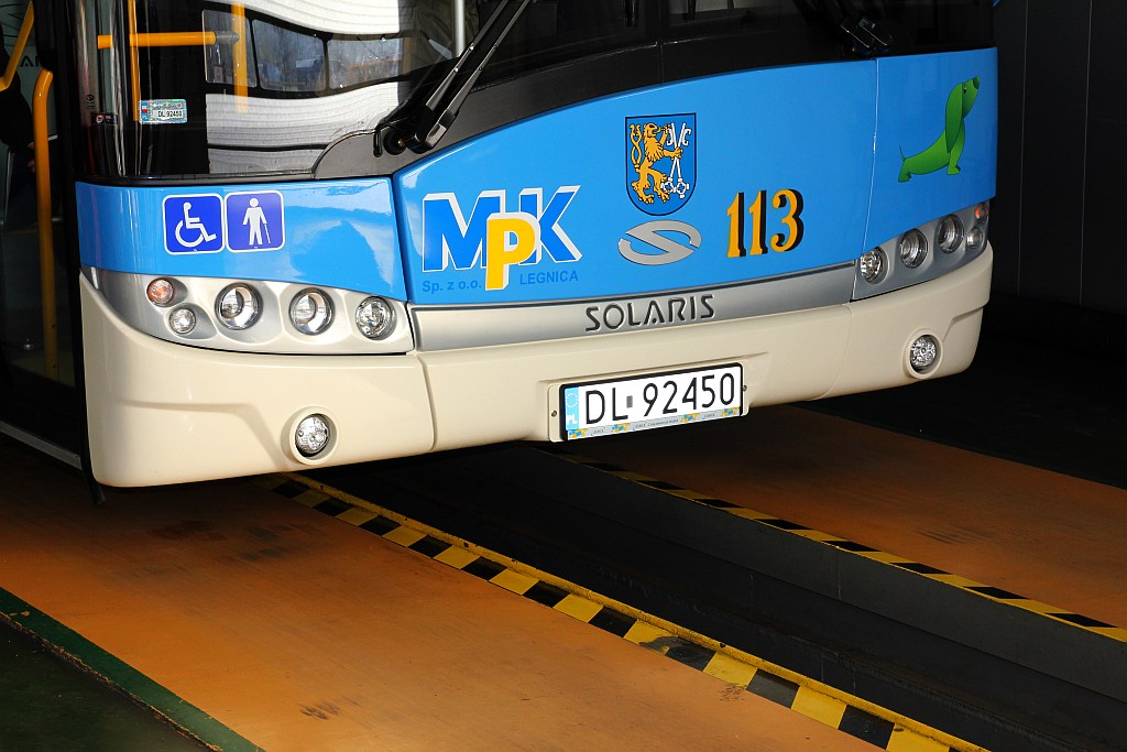 Nowy autobus Solaris w Legnicy