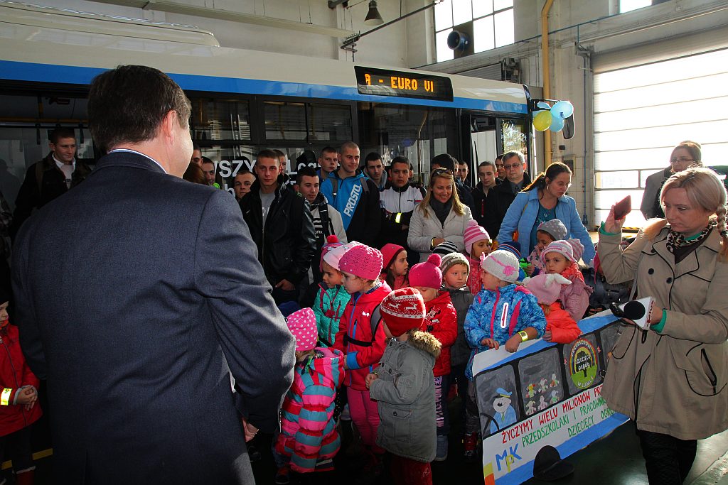Nowy autobus Solaris w Legnicy