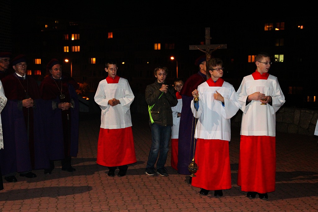 Nawiedzenie figury świętego Michała Archanioła z Gargano