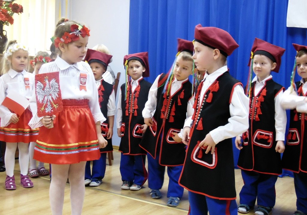 Święto Niepodległości w przedszkolu „Źródełko”