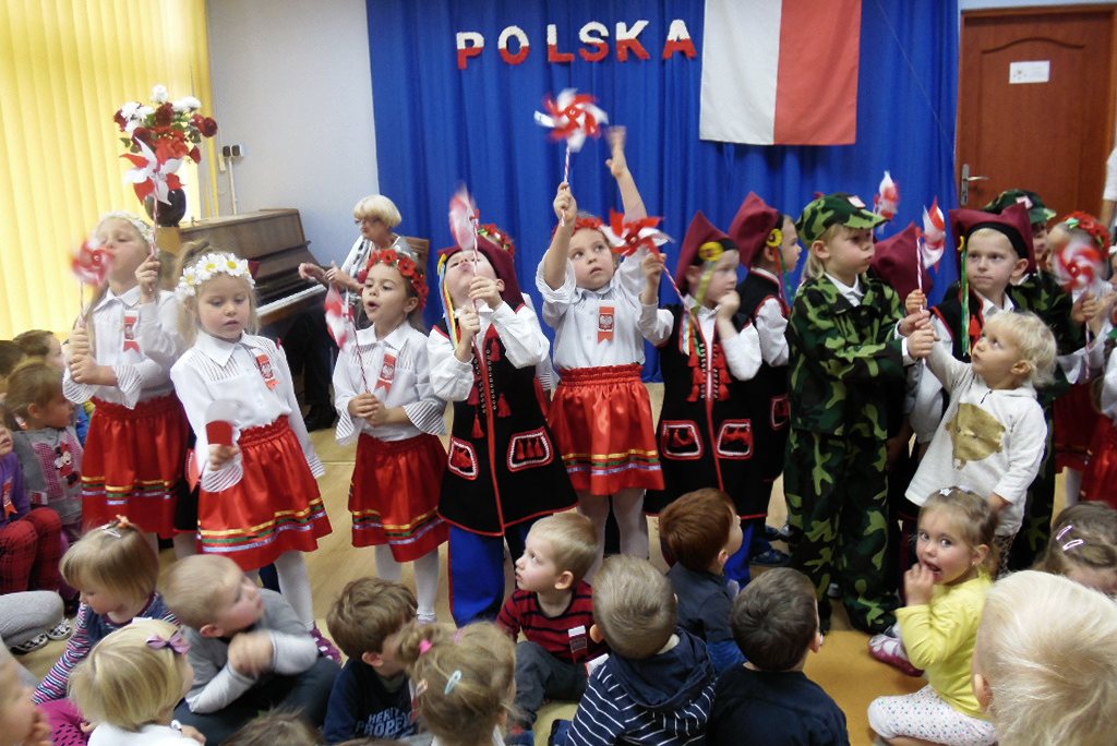 Święto Niepodległości w przedszkolu „Źródełko”