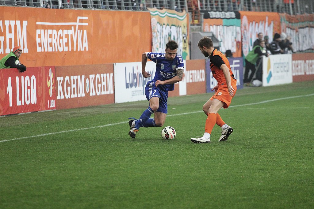 Wielki derbowy triumf Miedzi! Lubin zdobyty!