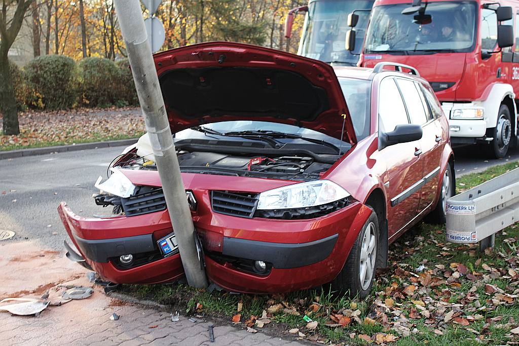 Wypadek na alei Marszałka Piłsudskiego