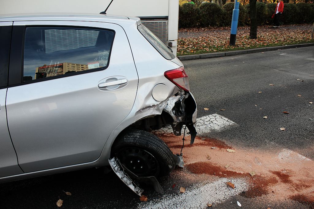 Wypadek na alei Marszałka Piłsudskiego