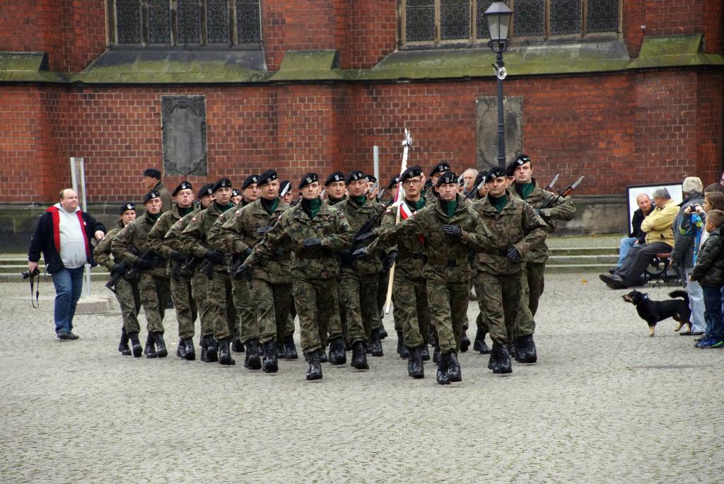 Uczniowie klas mundurowych ślubowali w Rynku