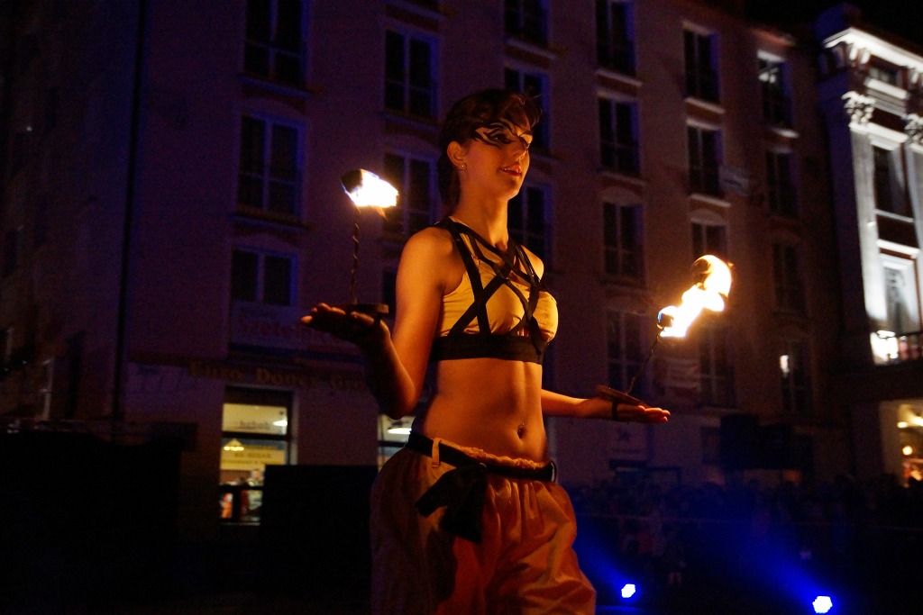 Widowisko na zakończenie Święta Niepodległości