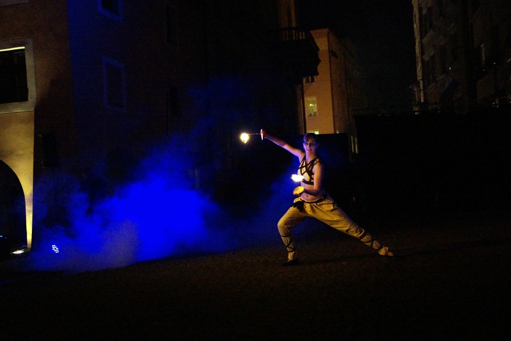 Widowisko na zakończenie Święta Niepodległości