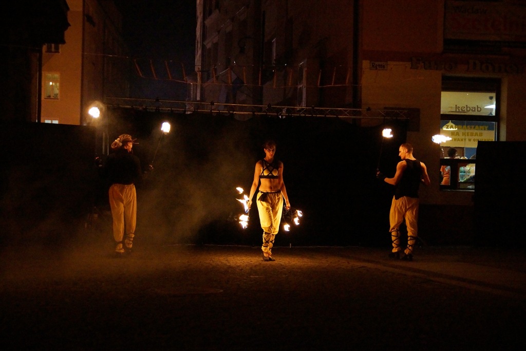 Widowisko na zakończenie Święta Niepodległości